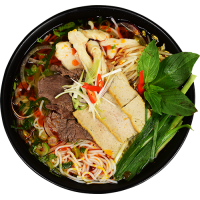 Bun Bo Hue - Pikantní Polévka s Třemi Druhy masa